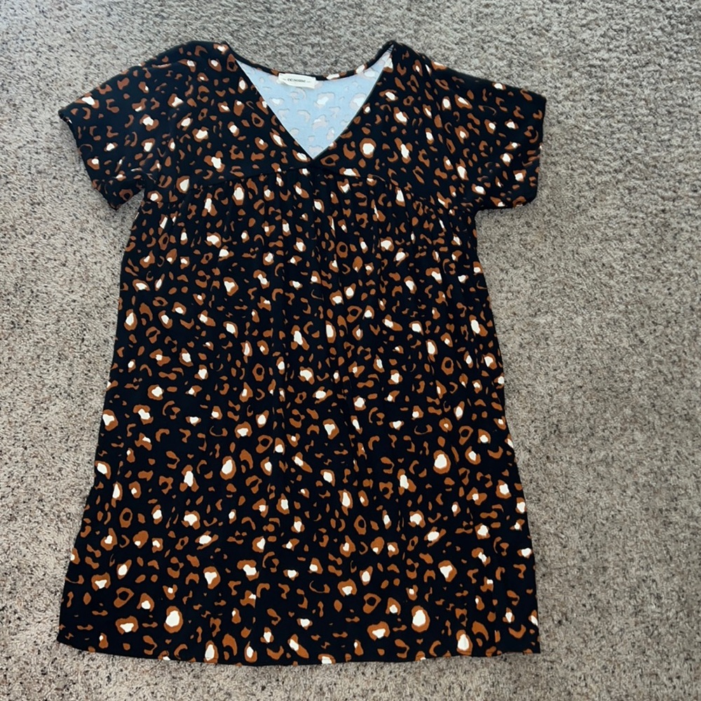 Cheetah Print Dress